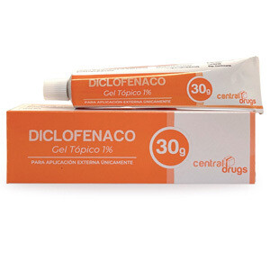 Diclofenaco Gel topico 1%