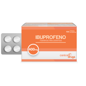 Ibuprofeno 400mg 100 tabletas