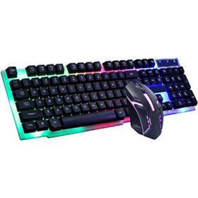 Teclado y mouse gaming RGB