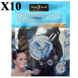 Mascarillas a.Hialuronico + retinol x10