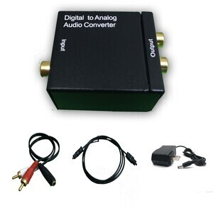 Adaptador de audio digital a analogo