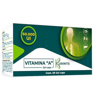 Vitamina A 50000 UI 50 tabletas