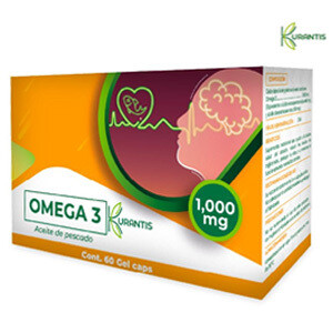 Omega 3 1000mg 60 capsulas