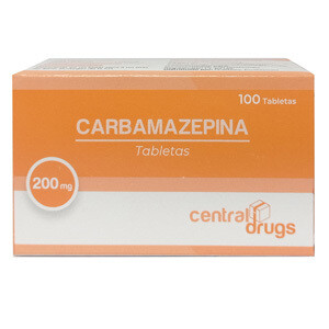 Carbamazepina 200mg 100 tabletas