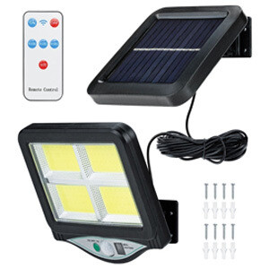Lampara solar 320 luces +panel