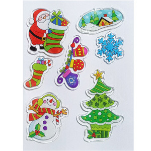 Stickers navideños x7