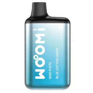 Vape 6000 puffs blue cotton
