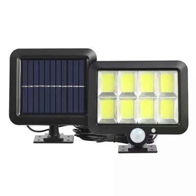 Luz solar con 160 Led y panel