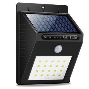 Lampara solar 20 LED