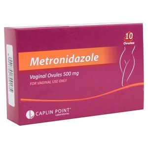 Metronidazol Ovulos 500mg 10 tabletas