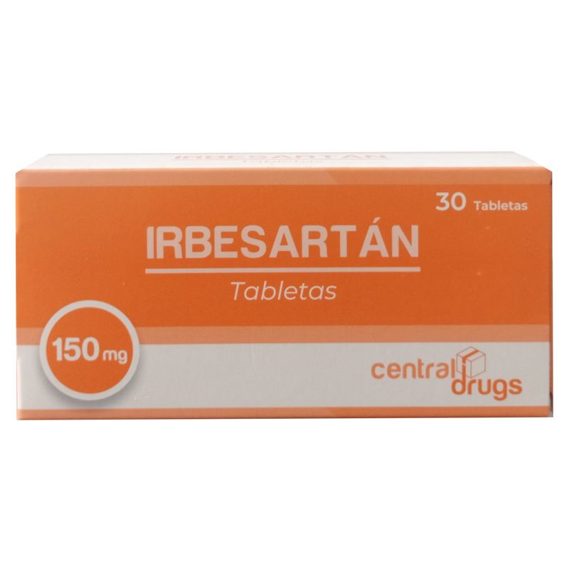 Irbesartan 150mg 30 tabletas