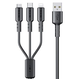 Cable USB 3 en 1 carga rapida