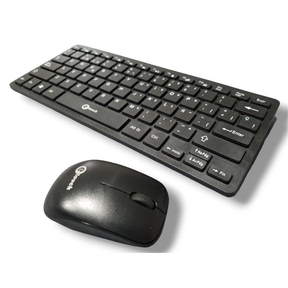 Mini teclado y mouse inalambrico