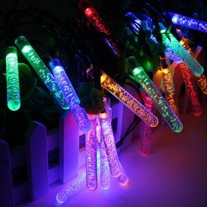 Luces navideñas de colores 8 metros