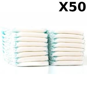 Pañal para bebe talla L 50 unidades