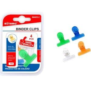 Clips de carpeta 4 unidades