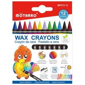 Crayones de cera 12 colores