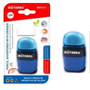 Sacapuntas con borrador