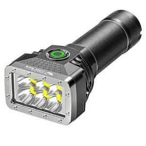 Linterna recargable 6 LED