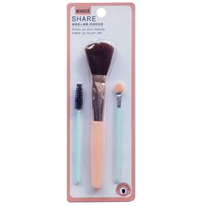 Brochas de maquillaje 3 piezas