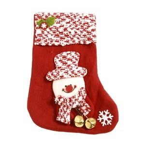 Calcetin de navidad Muñeco de nieve