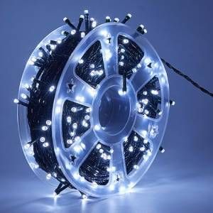 Luces de navidad blancas de 50mts