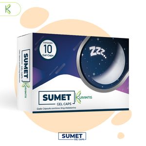Sumet melatonina 3mg 10 gel caps