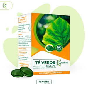 Te verde 60mg 60 capsulas