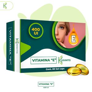 Vitamina E 400UI 60 capsulas
