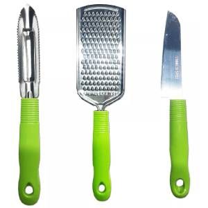 Rayadores y cuchillo 3 en 1