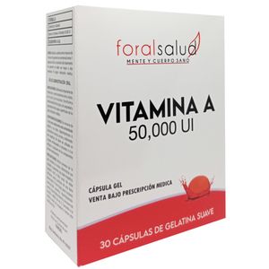 Vitamina A 50,000UI 30 gel