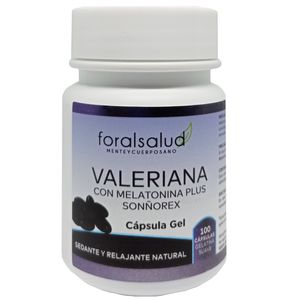 Valeriana con melatonina 100 gel