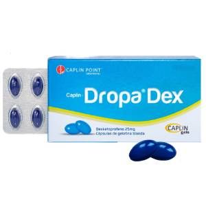 Desketoprofeno 25mg 10 capsulas gel