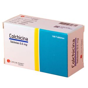 Blister Colchicina 0.5mg 10 tabletas
