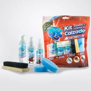 Kit cuidado y limpieza de calzado