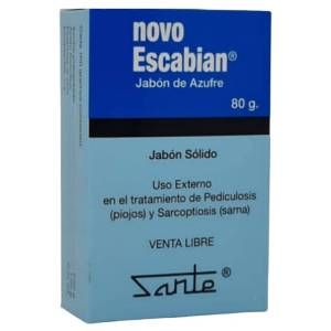 Jabon azufrado de 80g