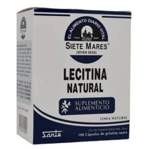 Lecitina natural 100 capsulas gel
