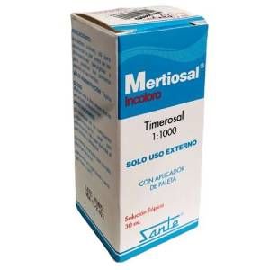 Mertiosal Incoloro 30 Cc