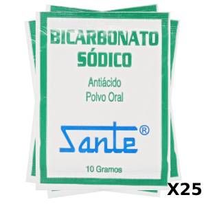 Bicarbonato sodico 25 sobres