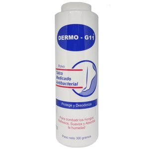 Talco medicado antibacterial 300 Gr