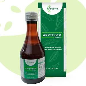 Estimulante natural del apetito jarabe