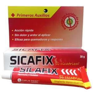 Sicafix crema 30gr Neomicina + Clostebol