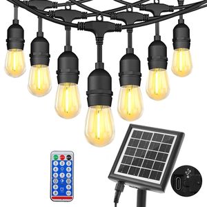 Lampara solar vintage 10 metros