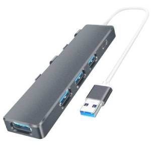 Hub alta velocidad 4 USB+ 1 Tipo C