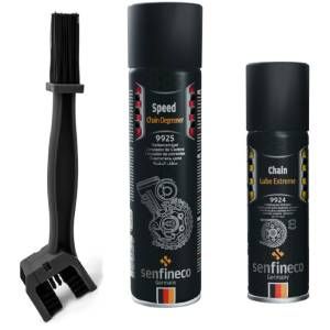 Kit para limpieza de cadenas 3 articulos