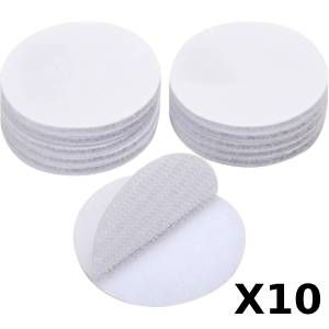 Almohadillas de velcro adhesivos x10