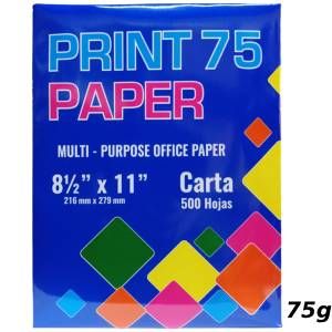 Resma de papel carta 500 hojas