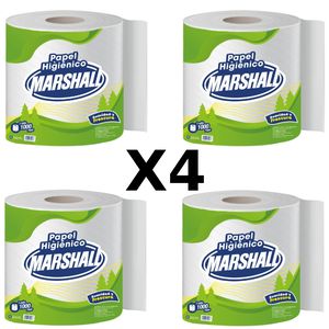 Papel higienico 1000 hojas 4 unidades
