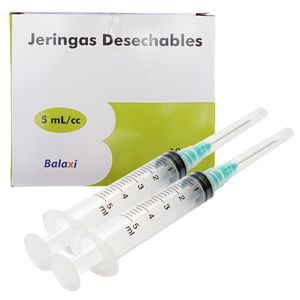 Jeringas desechables X100 5ml
