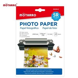 Papel foto 200g 5*7 20 unidades
